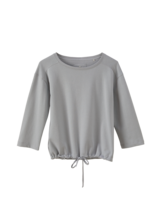 Sweatshirt 3/4 Arm, lichtblau