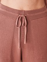 Strickhose, rosenholz