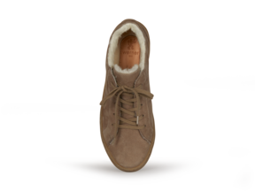 gefütterter Halbschuh, sand