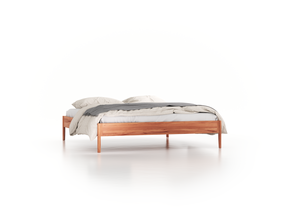 Bett Abea ohne Betthaupt, 180 x 200 cm, Kernbuche