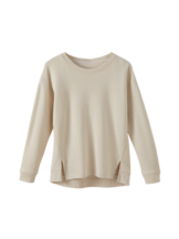 Sweatshirt Langarm, perlmutt