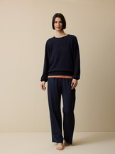 Sweatshirt aus Bio Baumwolle, navy