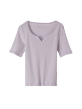 Shirt kurzarm, lavendel