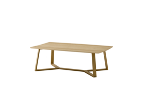 Sofatisch Timo in Eiche, B 125 x T 74 x H 40,5 cm