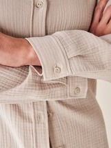 Bluse Langarm, sand
