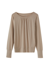 Fledermausshirt, sand