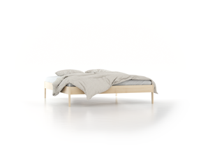 Bett Almeno, 180 x 200 cm, ohne Betthaupt, Esche