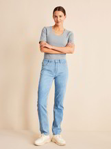 Jeans straight, hellblau denim