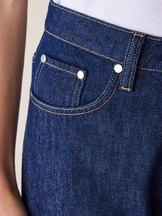 Jeans Relax, 100 % Bio-Baumwolle, dark denim