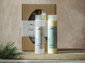 ZIRBE Beauty Set: entspannendes Duschgel & Körperlotion