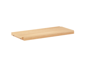 Regal Quint Fachbrett Eiche,  B 765 x T 350 x H 35 mm