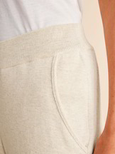Strickhose kurz, navy