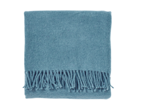 Wohndecke Andro, rauchblau