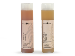 Set: GLANZ & PFLEGE Shampoo & Haarspülung