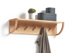 Board Vela Garderobenelement mit Haken, Buche