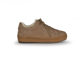 gefütterter Halbschuh, sand