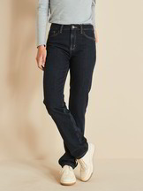Jeans-straight leg, dark denim