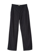 Hose-weites Bein, dark denim