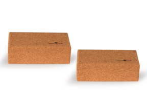 2er Set Yogablock aus Kork