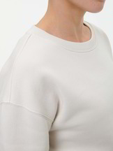 Sweatshirt aus Bio-Baumwolle, 16 perlmutt