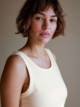 Top undyed aus Bio Baumwolle, natur