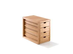 Einschubschrank in Buche