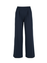 Yogahose aus Bio Baumwolle, mitternachtsblau