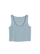 Top aus Bio Baumwolle, light aquamarine