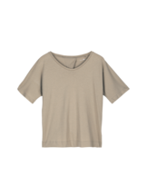 Shirt aus Bio Baumwolle, light khaki