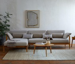  NATURTEXTIL BEST zertifizierte Möbelstoffe - Sofa Linera