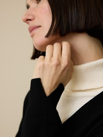 Pullover aus Bio-Wolle, schwarz