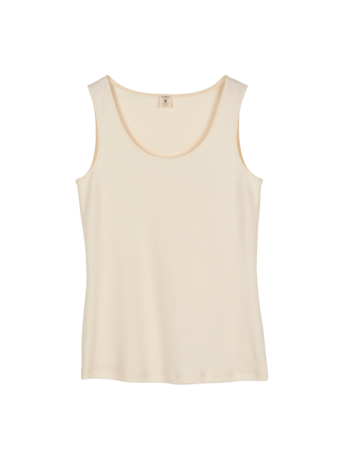 Top, 100 % Bio Baumwolle, natur