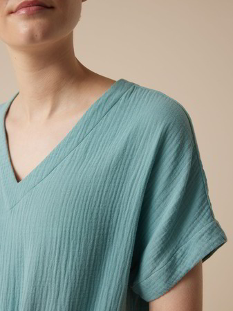 Kleid aus Bio-Baumwolle, tourmaline