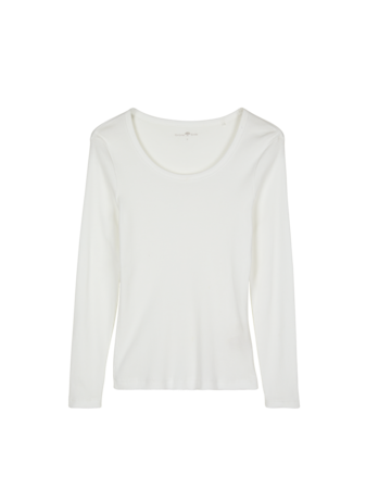 Schlafshirt aus Bio-Baumwolle, weiss