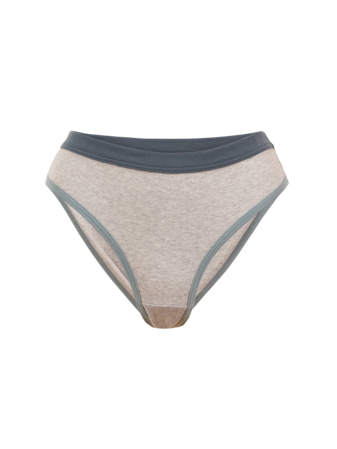 Slip, grau melange