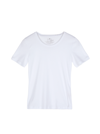 T-Shirt aus Bio-Baumwolle, 11 weiss