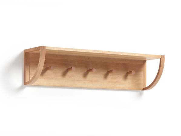 Board Vela Garderobenelement mit Haken, Buche