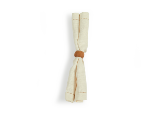 Serviette ARIANA mit Ajour, porzellan