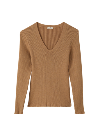 Pullover, caramel melange