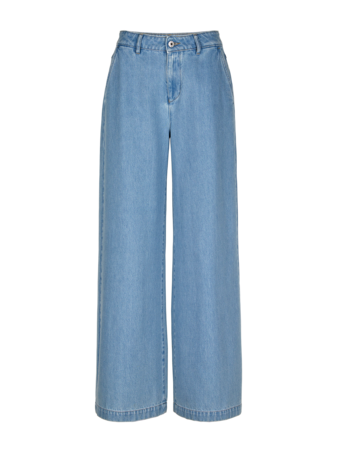 Hose aus Bio-Baumwolle, 34 light blue denim