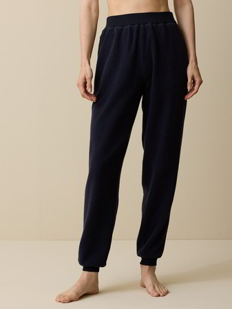 Jogginghose aus Bio-Baumwolle, navy