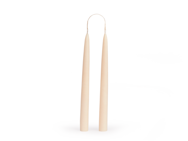 Spitzkerzen aus Rapswachs