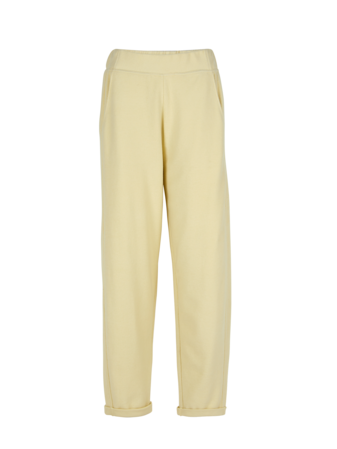 Jogginghose aus Bio-Baumwolle, pastellgelb