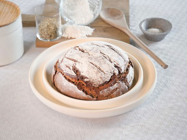 Brotbackplatte aus Spezialkeramik