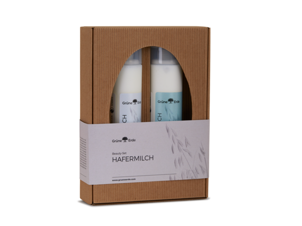 HAFERMILCH Beauty-Set: ausgleichende Duschcreme & Körperlotion