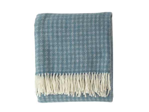 Wohndecke Antonia, pastellblau