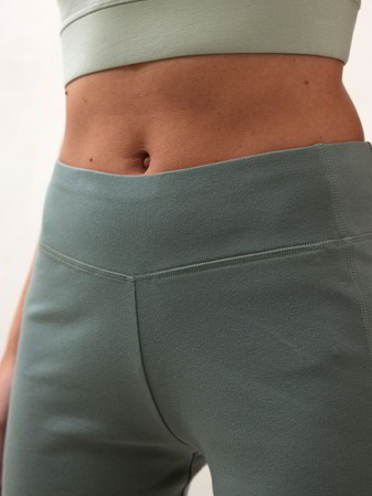 Radlerleggings, eucalyptus