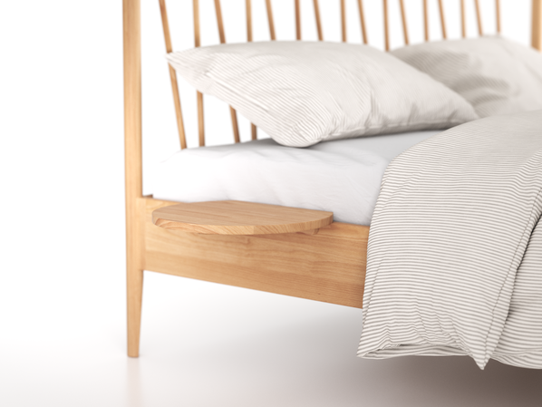 Bett Abea mit Ablageboard