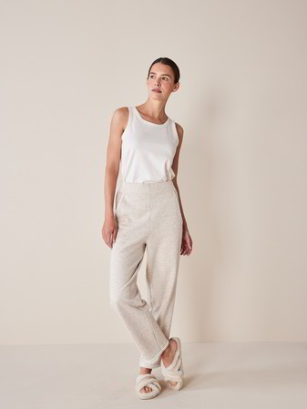 Sweatpants, natur