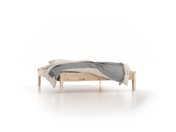 Bett Alpina ohne Betthaupt, 180 x 210 cm, Zirbe